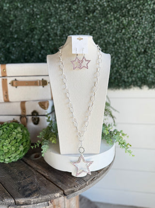 Daystar Necklace Pink Necklaces BFF