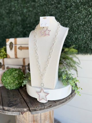 Daystar Earrings Pink Earrings BFF