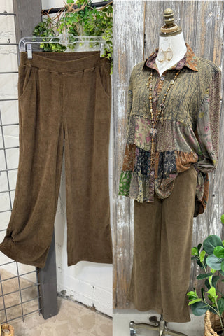 Veg Out Pants Brown Pants Yelete