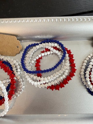 Star Patriot Bracelet Set Bracelets Chic Cool