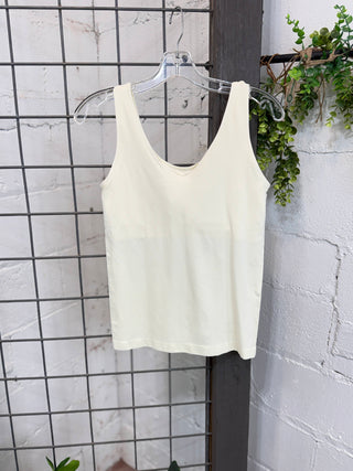 Kiki Tank Ivory Tank Top Yelete