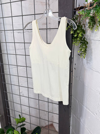 Kiki Tank Ivory Tank Top Yelete