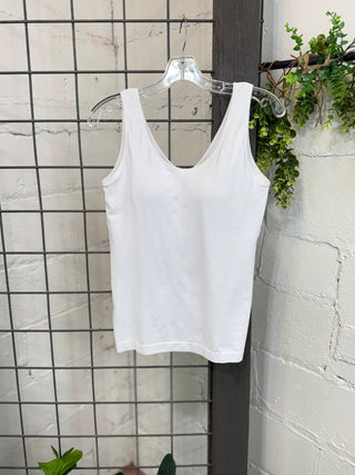 Kiki Tank White Tank Top Yelete
