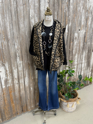 Lizzie Leopard Vest Vest Wona Trading