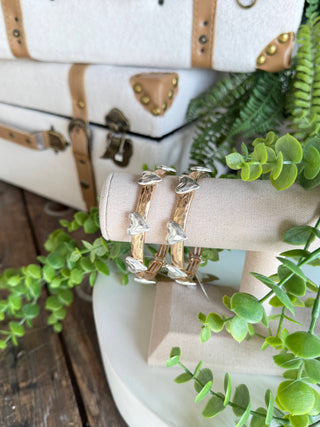 Bangled Heart Bracelet Gold Bracelets carol's boutique