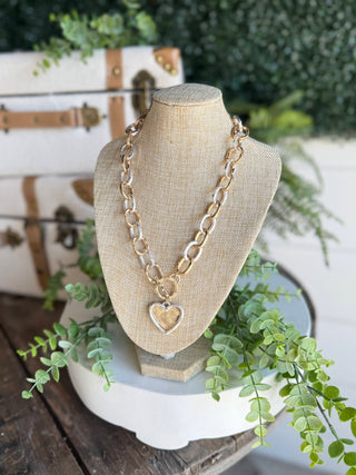 Heartbreaker Necklace Gold/Silver