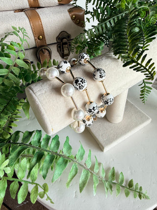 Camilla Bracelet Gold/Black Bracelets Chic Cool