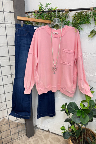Landry Pink Shirts & Tops Zenana