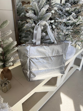 Girl's Trip Travel Tote Silver Tote Zenana