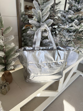 Girl's Trip Travel Tote Silver Tote Zenana