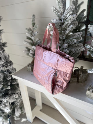 Girl's Trip Travel Tote Pink Tote Zenana