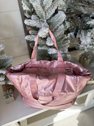 Girl's Trip Travel Tote Pink Tote Zenana