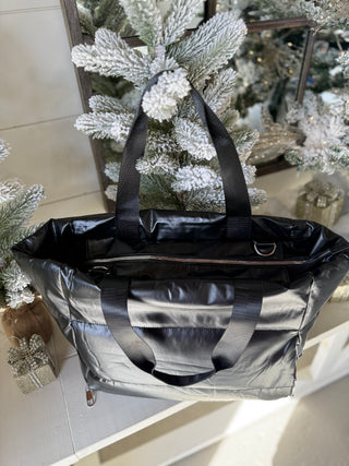 Girl's Trip Travel Tote Black Tote Zenana