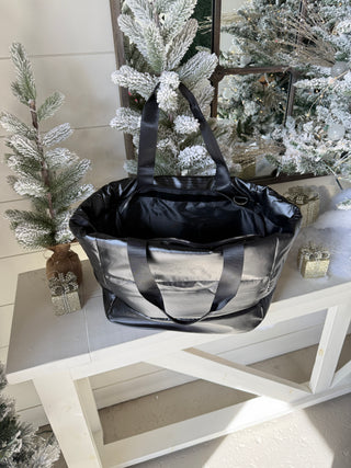 Girl's Trip Travel Tote Black Tote Zenana