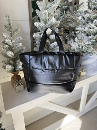 Girl's Trip Travel Tote Black Tote Zenana