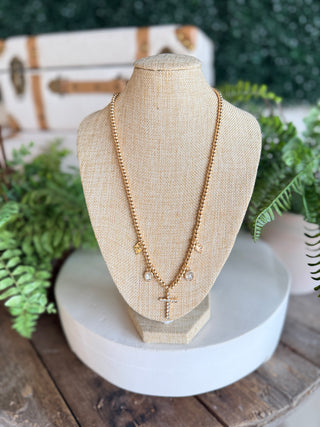 Shine On Necklace Gold Necklaces SM Style