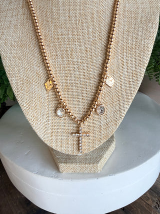 Shine On Necklace Gold Necklaces SM Style