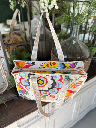 Ivy June Tote Bag Cream Tote Pol Clothing