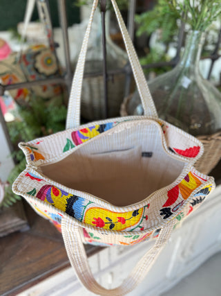 Ivy June Tote Bag Cream Tote Pol Clothing