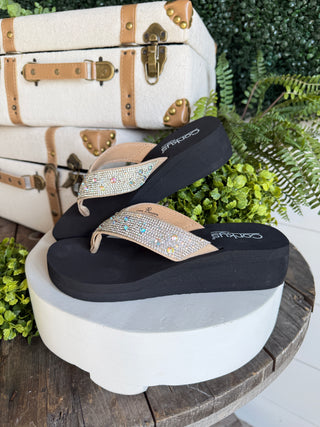 Dime A Dozen Rhinestone Sandal Corky's Footwear