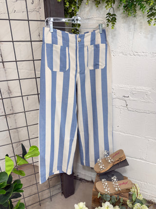 Penny Lane Pants Denim Stripe by Jodifl Pants Jodifl