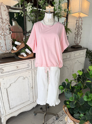 Dumplin Top Blush by Easel Shirts & Tops Easel