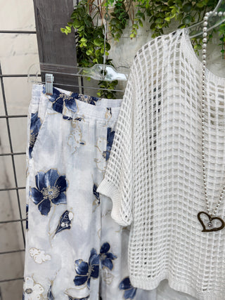 Oceanside Linen Pants White Pants S F Moda