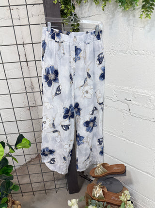 Oceanside Linen Pants White Pants S F Moda