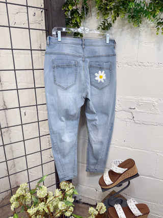 Lakeshore Jeans Lt Denim RESTOCK Soon Pants Fattura/ Made in Italy/Blublu
