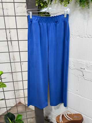 Wander Pants Royal Blue Pants Charlotte Avery