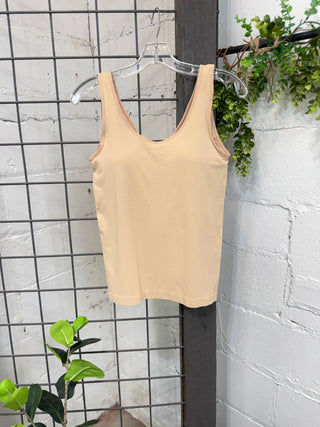 Kiki Tank Nude Tank Top Yelete