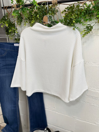 Andrea Top Ivory Shirts & Tops Charlotte Avery