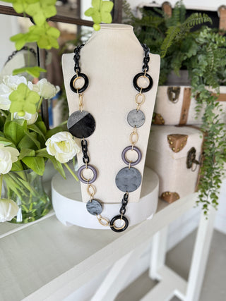 Couth Necklace Black Necklaces Miss Carla