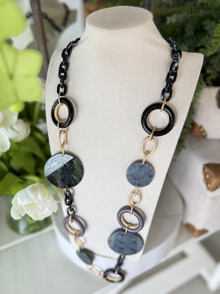 Couth Necklace Black Necklaces Miss Carla