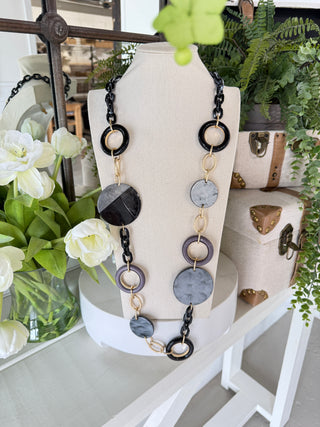 Couth Necklace Black Necklaces Miss Carla