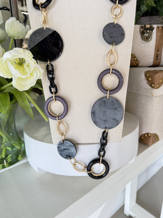 Couth Necklace Black Necklaces Miss Carla