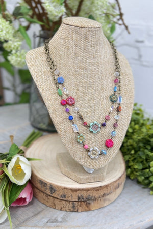 Flower Garden Necklace