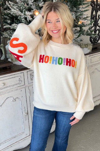 Back To Christmas Cream RESTOCK Soon sweater Mello