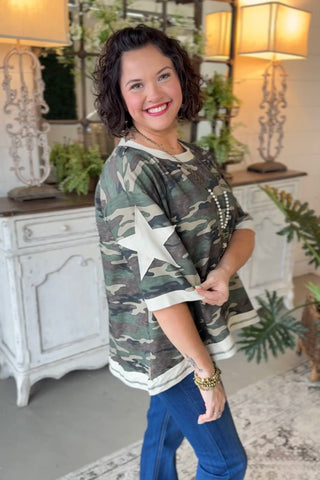 Active Duty Top Camo Shirts & Tops LovLov