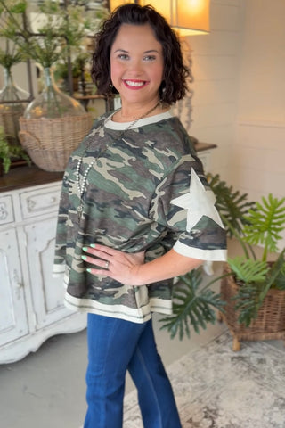 Active Duty Top Camo Shirts & Tops LovLov