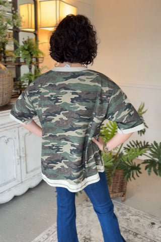 Active Duty Top Camo Shirts & Tops LovLov