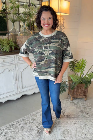 Active Duty Top Camo Shirts & Tops LovLov