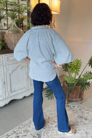 Entranced Top Denim Shirts & Tops Gigio