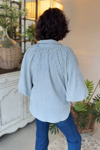 Entranced Top Denim Shirts & Tops Gigio