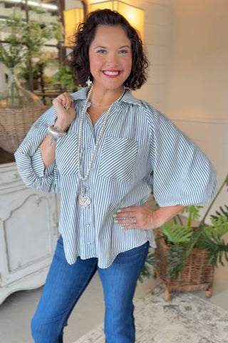 Entranced Top Denim Shirts & Tops Gigio