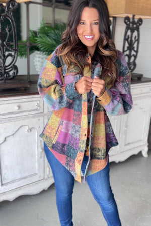 Rainbow Shacket RESTOCK