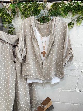 Pensacola Jacket Beige Jacket Allison