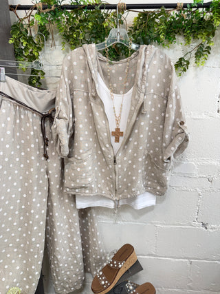 Pensacola Jacket Beige Jacket Allison