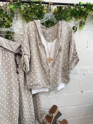 Pensacola Jacket Beige Jacket Allison