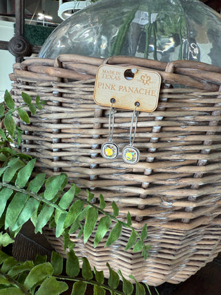 Lydia Earrings Silver by Pink Panache Earrings Pink Panache